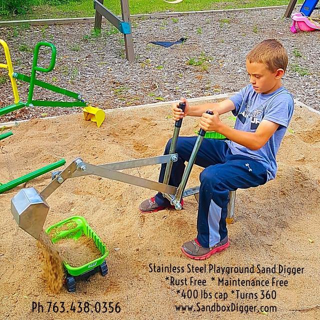 Playground Sand Digger Kids-Adult Models  | Made in USA