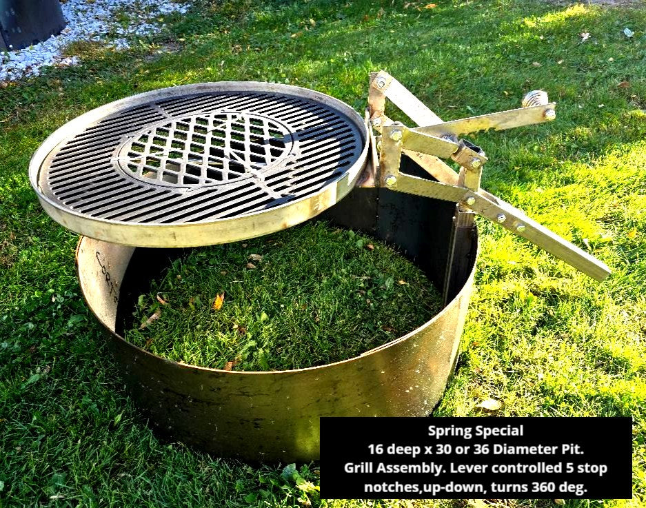 Fire Pit - Campfire Ring 72"Diameter x 12" Deep Side Walls