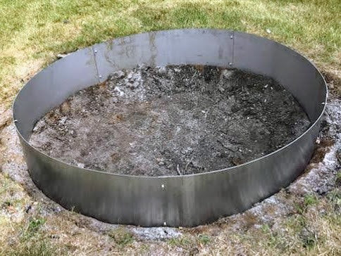 Fire Pit Campfire Rings - 12" Deep x 72" Diameter x 11 gauge Steel