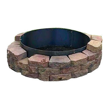 Fire Pit Steel Liner or Stand Alone Campfire Ring