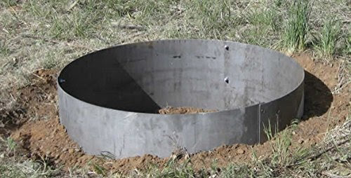 Fire Pit Steel Liner or Stand Alone Campfire Ring