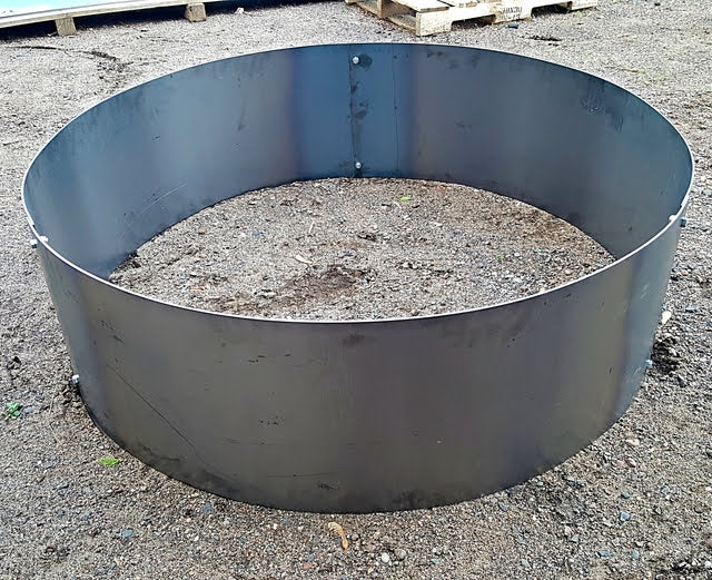 Fire Pit Steel Liner or Stand Alone Campfire Ring